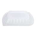 300-PACK OF Box Food Karat 300 ct OPS Lid for 36 oz Microwaveable Take-Out Box | Clear