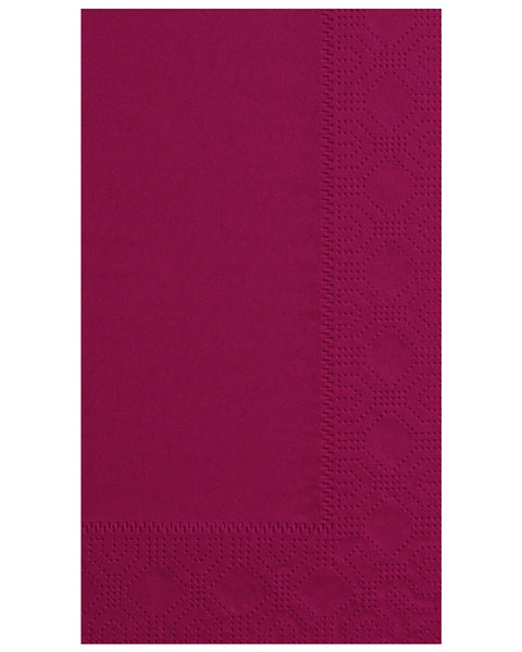 8-PACK OF NAPKIN DNR 15X17 2PLY BGNDY