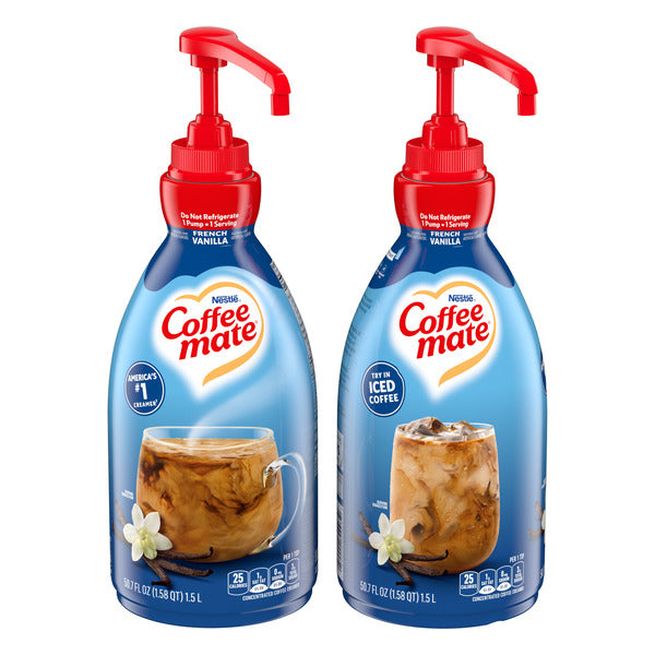 2-PACK OF CREAMER FRCH VAN LIQ PUMP BTL