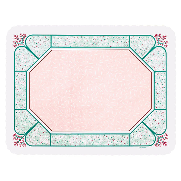 1000-PACK OF TRAY MAT PAPR CBLSTN PRNT