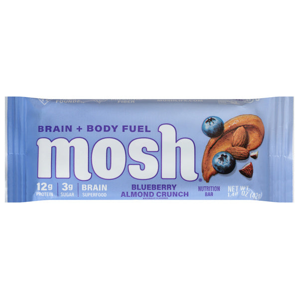 12-PACK OF BAR NUTRITIONAL BLUEBERRY ALMOND CRUNCH CASE OF 12