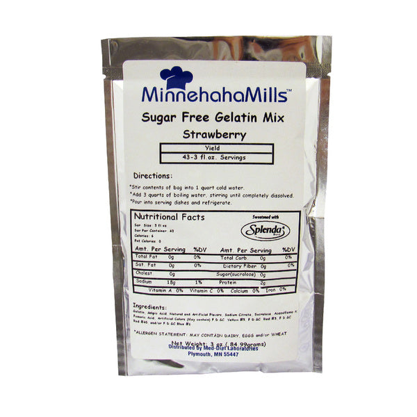 12-PACK OF GELATIN STWBRY MIX SUGAR FR