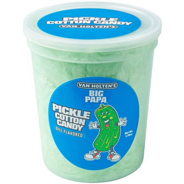 36-PACK OF Candy Cotton Candy Van Holten's Big Papa Dill Pickle, Chocolate Storybook