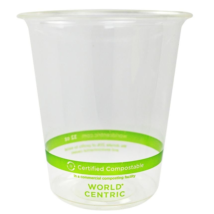 500-PACK OF CONTAINER TOGO World Centric 32 oz Round Compostable PLA Deli Containers | 500 count