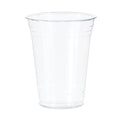 50-PACK OF Cup Pet Dart TP16D Ultra Clear 16 oz. PET Squat Cups - 50 Pack for Smoothies, Iced Tea, and More
