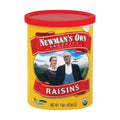 12-PACK OF Raisin Organic Canister Newman's Own Organic 15 oz