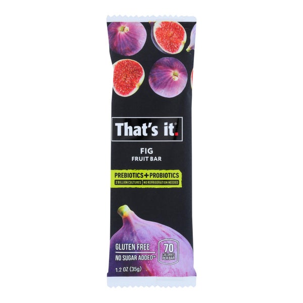 12-PACK OF Bar Fruit Fig Thats It 1.2 oz