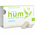 12-PACK OF Gum Chewing, Stevita Hum Gum Spearmint, Stevia Naturals