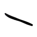 1000-PACK OF Knife Plastic Karat 1,000 ct PP Plastic Medium Heavy Weight Knives Bulk Box, Black