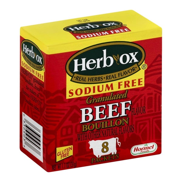 12-PACK OF BOUILLON BEEF LOW SODIUM