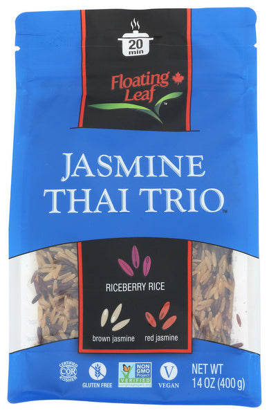 6-PACK OF Rice Jasmine Floating Leaf 14 oz