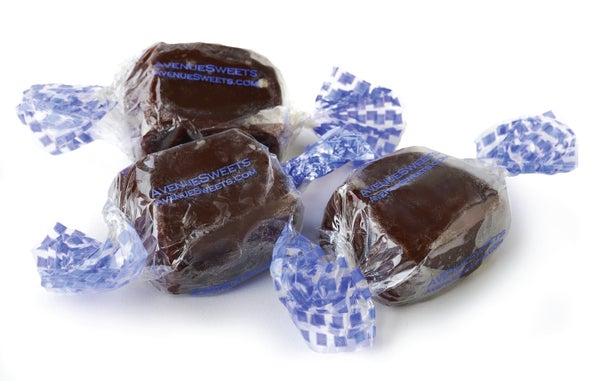 3-PACK OF Candy Caramels Sea Salt Chocolate Bulk (approx. 38 caramels), AvenueSweets