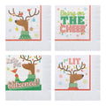 1000-PACK OF NAPKIN BEV ASST RNDEER GAMES