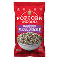 6-PACK OF Black And White Fudge Drizzled Popcorn Popcorn Indiana, 6 - 6 Oz