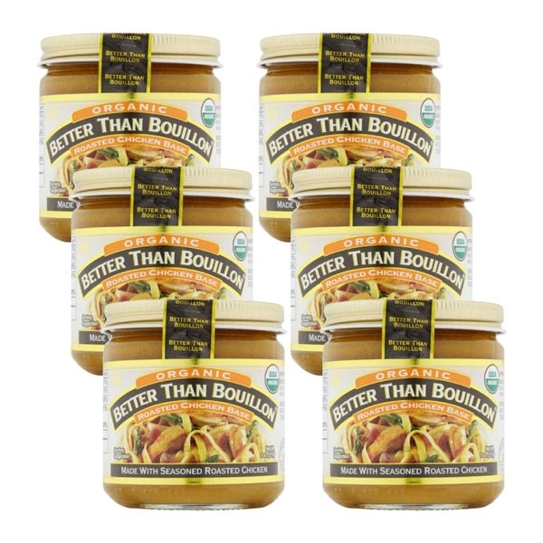 6-PACK OF Soup Base Chicken Original Better Than Bouillon 8 oz