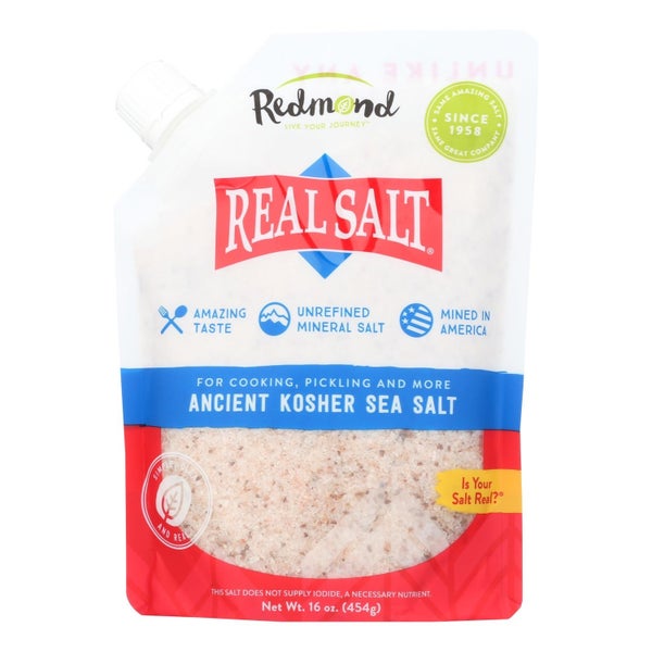 6-PACK OF SALT KOSHER SEA ALL NATURAL