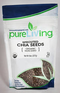 6-PACK OF Seed Chia Sprouted, Organic, 6 x 8 oz (K)