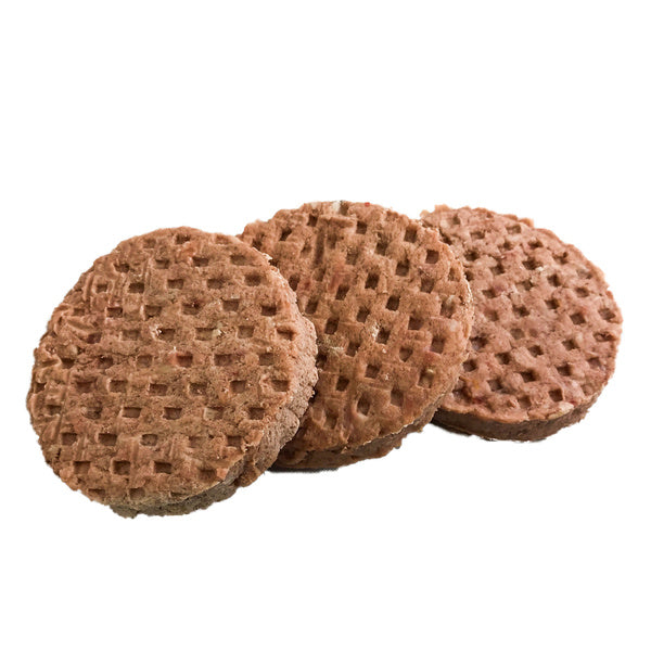 2 OZ-PACK OF BEEF PATTY GRD 80 TNJ RND FRZ