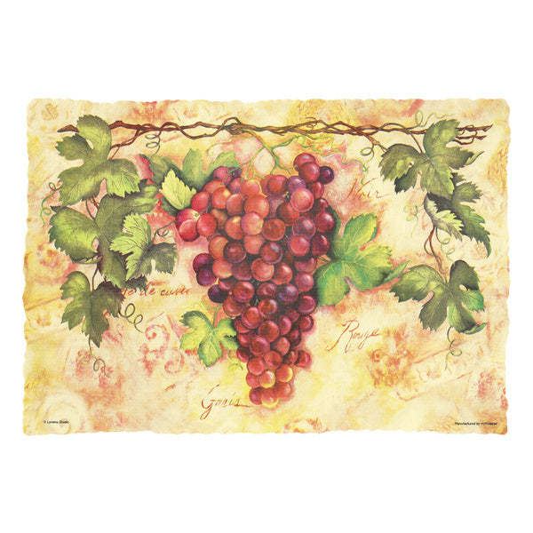 1000-PACK OF PLACEMAT PAPER TUSCANY GRAPES