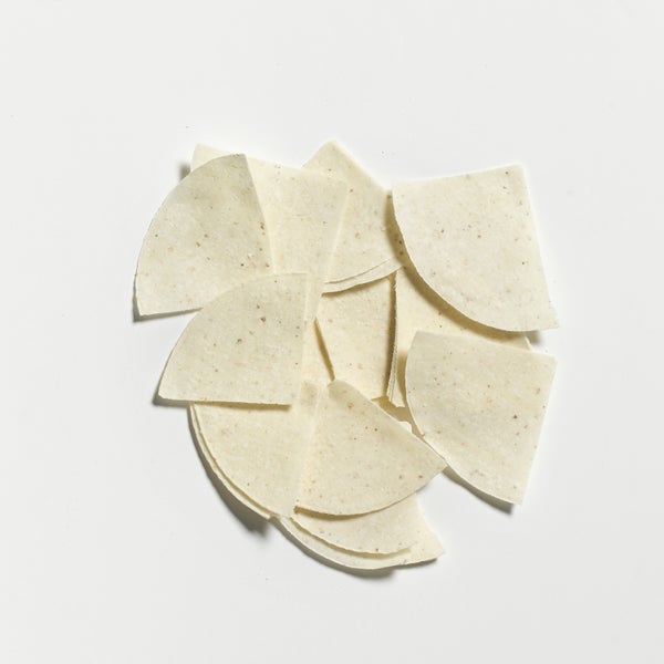 1- PACK OF CHIP TORTILLA CORN WHT THN RAW