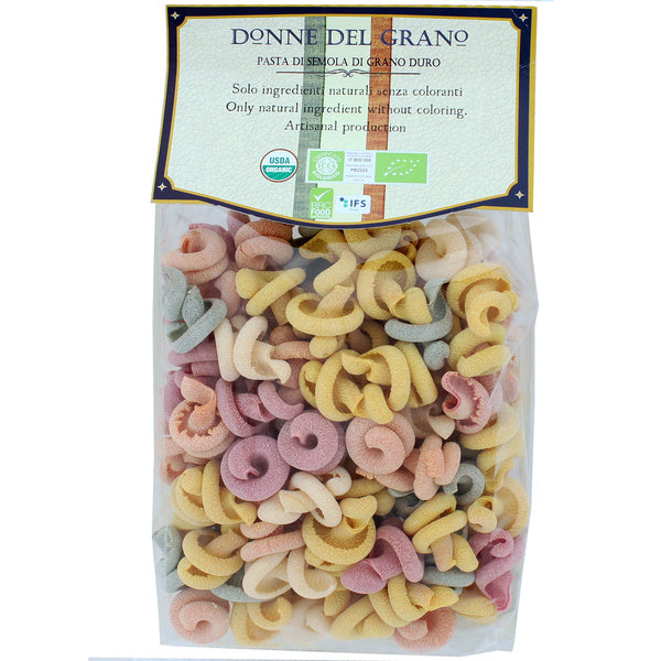 10-PACK OF PASTA TROTTOLE COLORED