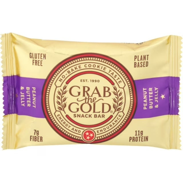72-PACK OF Snack Bar, Peanut Butter + Jelly, Grab the Gold