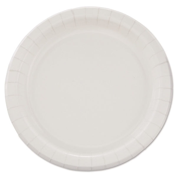 500-PACK OF Plate Paper SOLO MP9BR-2054 Eco-Friendly 8.5-Inch Clay-Coated Paper Dinner Plates - White (500 Count) for All Occasions