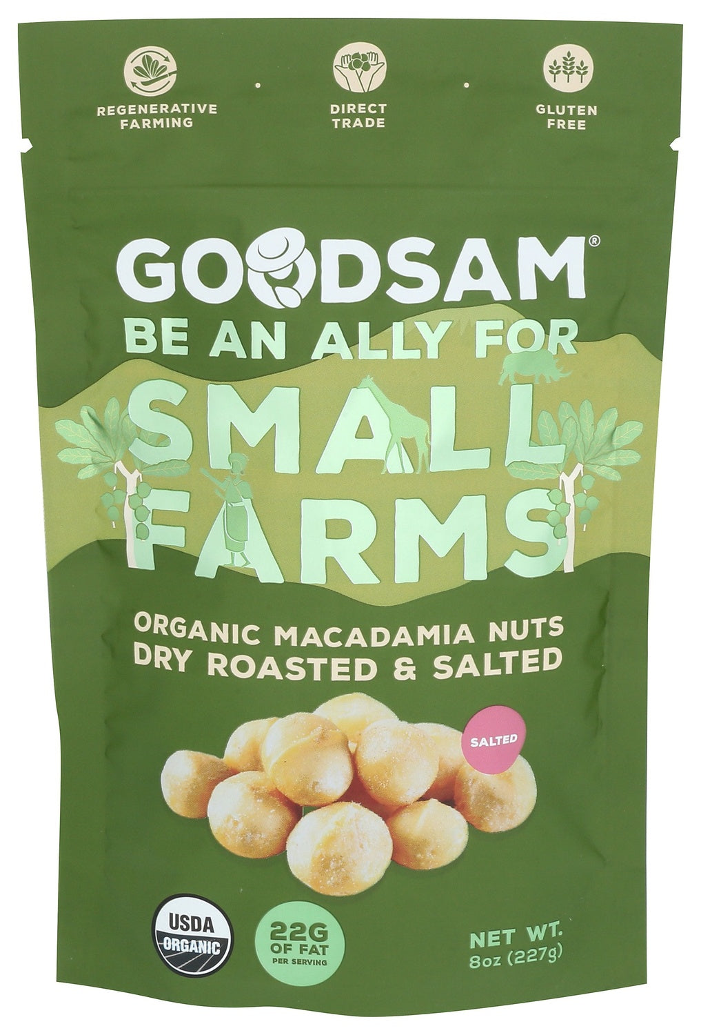12-PACK OF NUT MACADAMIA DRY ROASTED AND UNSALTED