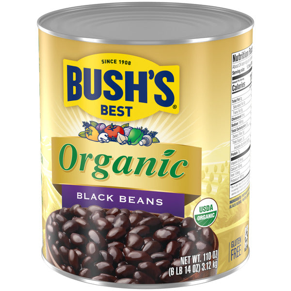 6-PACK OF BEAN BLACK ORGANIC