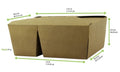 1-PACK OF BOX FOOD KRAFT 2 COMP 35 OZ