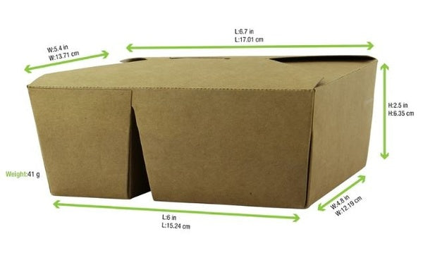 1-PACK OF BOX FOOD KRAFT 2 COMP 35 OZ