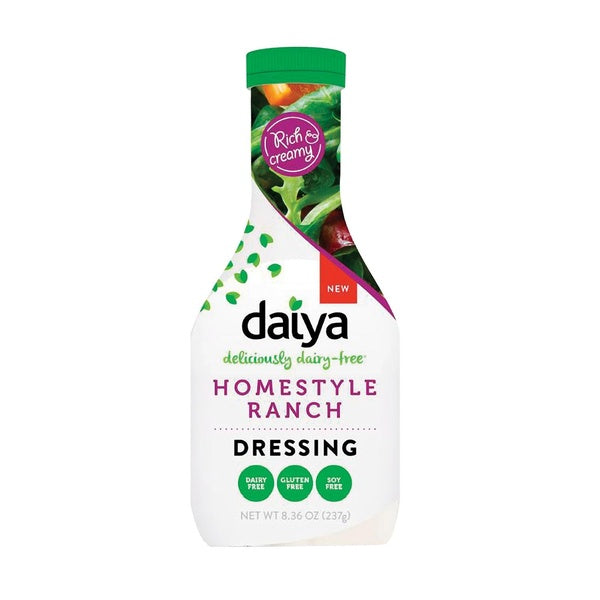 6-PACK OF Dressing Salad Homestyle Ranch Daiya 8.36 fz