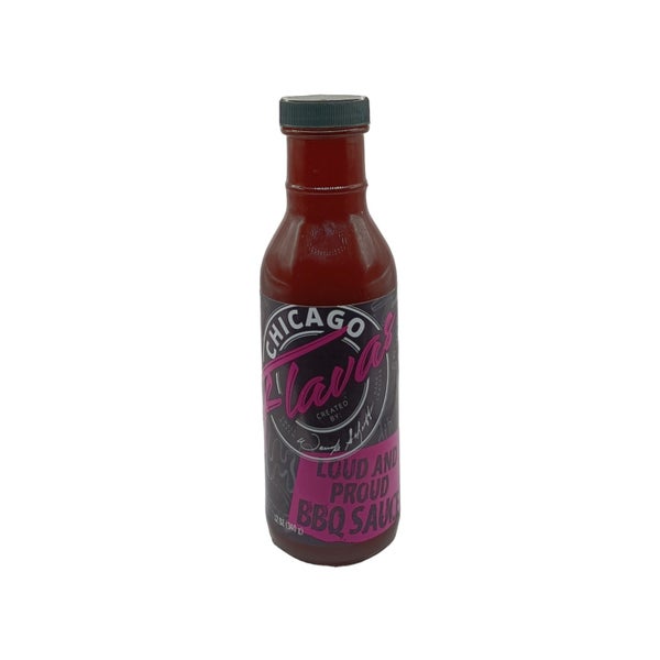 9-PACK OF SAUCESAUCE, BARBECUE, Hickory, Cooking, Cook, Dipping, Sweet, Savory, Smokey, Ribs, Brisket, Pull Pork, Fried, Base, Bake, Grill, Poultry, Beef, Burgers, Fries, Chicken, LOUD AND PROUD SWEET BBQ SAUCE CHICAGO FLAVAS 12oz 9pack Bottles Brand