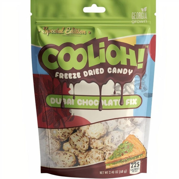 6-PACK OF Candy Freeze Dried Dubai Chocolate, Boomin' Brands