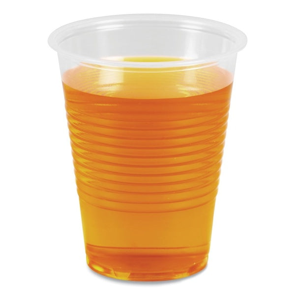 1000-PACK OF Cup Plastic Boardwalk BWKTRANSCUP10CT 10 oz. Translucent Polypropylene Plastic Cold Cups - Perfect for Any Beverage (1000 Count Carton)
