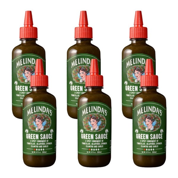 6-PACK OF Sauce Green Asian Melinda 12 oz