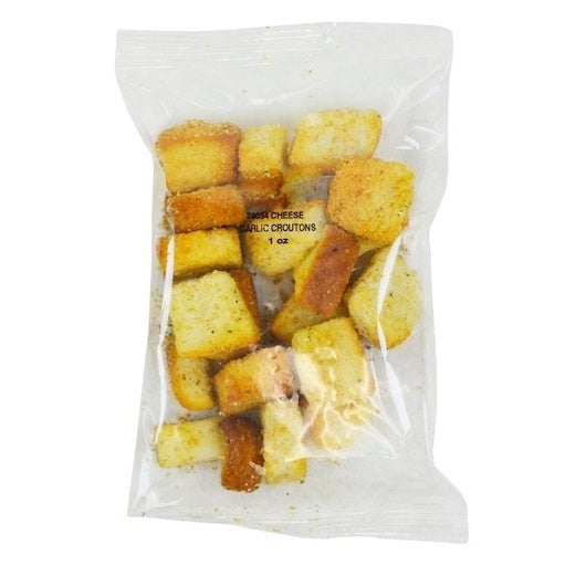 100-PACK OF Cheese And Garlic Crouton Single Serve Hmc, 100 - 1 Lb