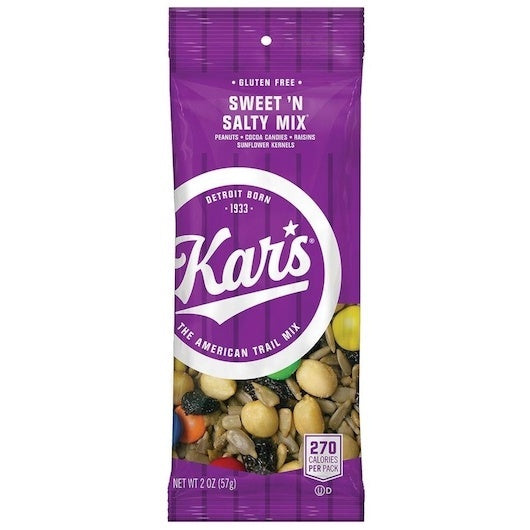 72-PACK OF Sweet & Salty Mix Kar'S (Nuts), 72 - 2 Oz