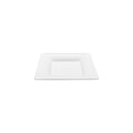 500-PACK OF Plate Square Karat Earth 6”x 6” Molded Fiber Square Plate, PFAS Free, White - 500 pcs