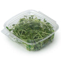 268-PACK OF Container Food 12 oz Compostable PLA GoodGuard Tamper-Evident Clamshell Containers | Good Natured Products | 268 count