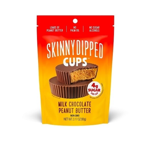 10-PACK OF Milk Chocolate Peanut Butter Cups Skinny Dip, 10 - 3.17 Oz