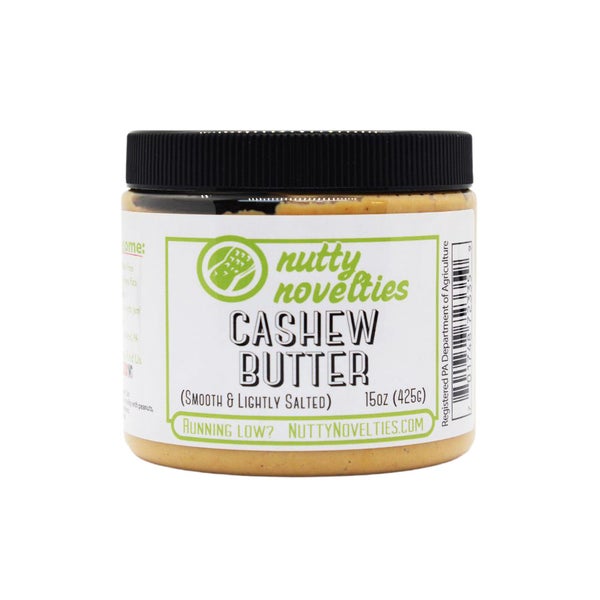 12-PACK OF Cashew Butter, Nutty Novelties