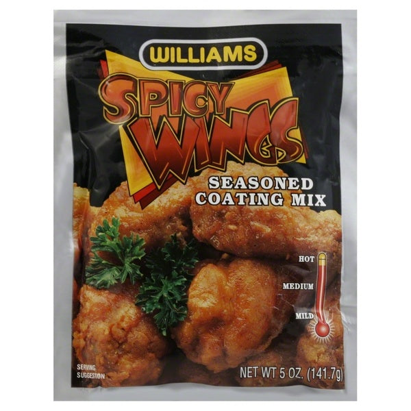 12-PACK OF MIX COATING SPICY WINGS 5 OUNCE - CASE OF 12