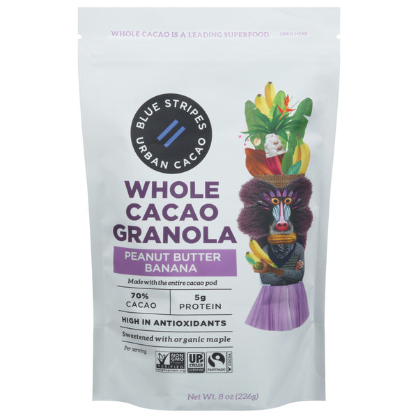 6-PACK OF SNACK GRANOLA PEANUT BUTTER BANANA 8 OUNCE - CASE OF 6