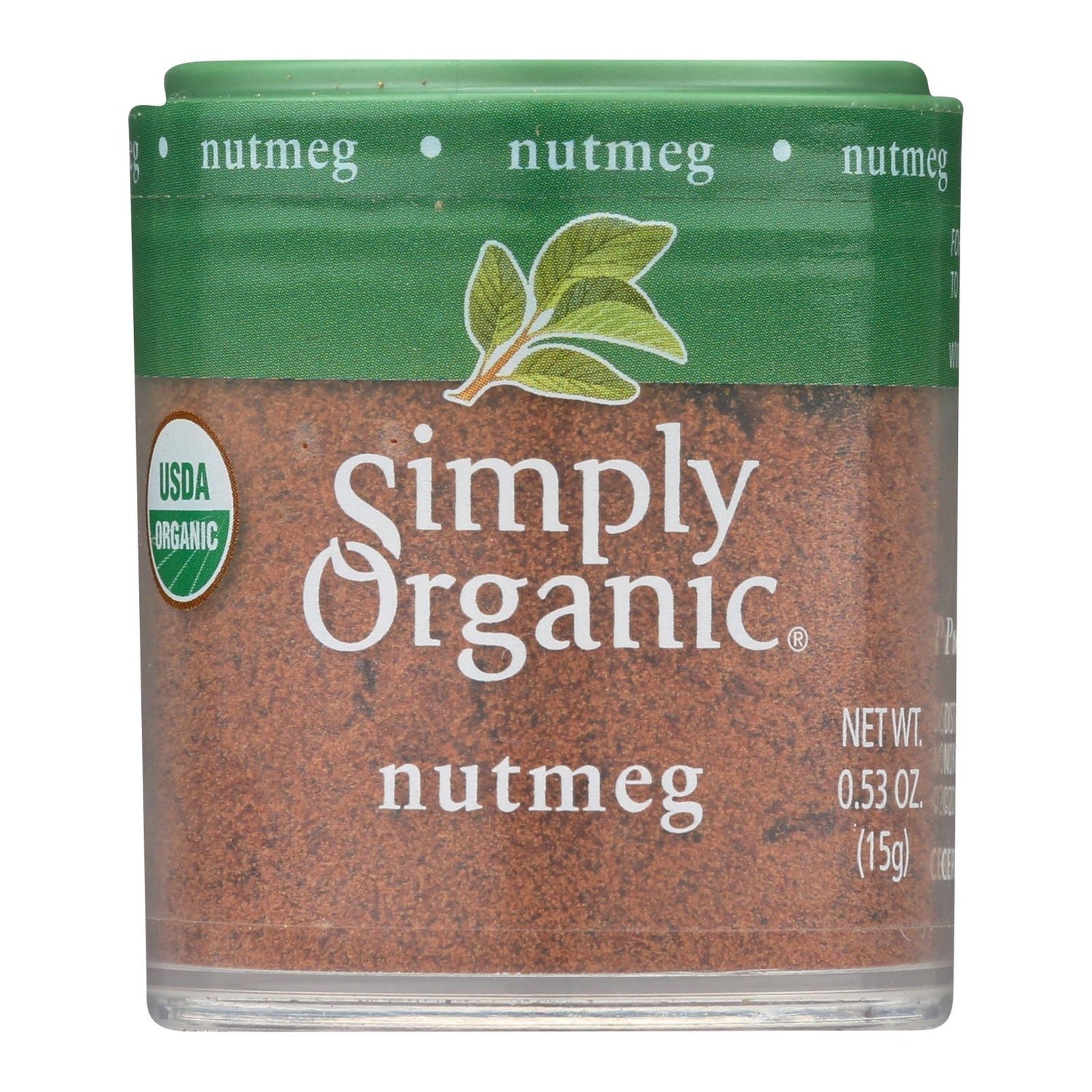 6-PACK OF SPICE NUTMEG ORGANIC GROUND