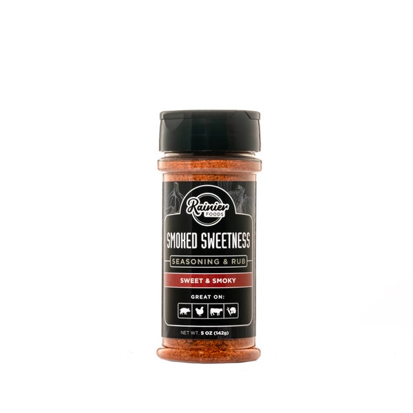 6-PACK OF Seasoning Rub Smoked Sweetness, Rainier Foods