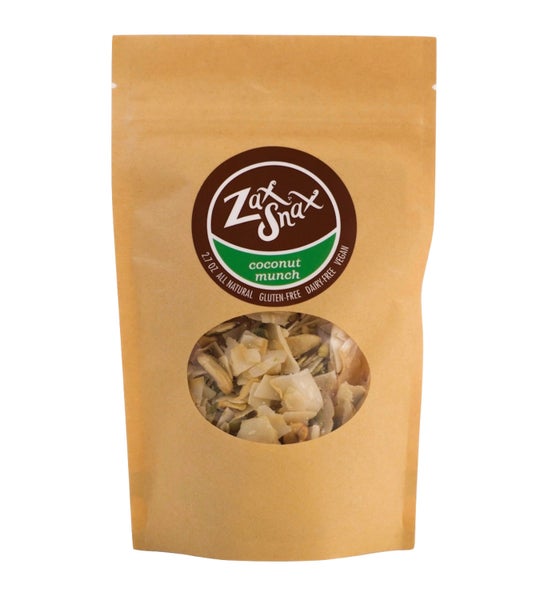 6-PACK OF Snack Mix Coconut Munch Dried Fruit, Zax Snax