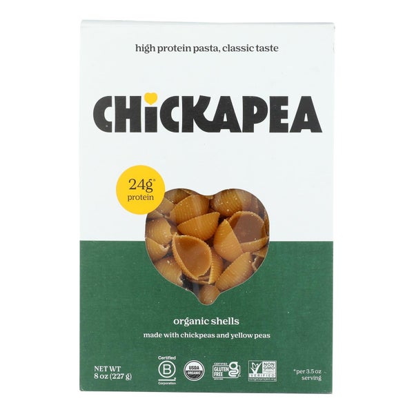 6-PACK OF PASTA SHELL CHICKPEA