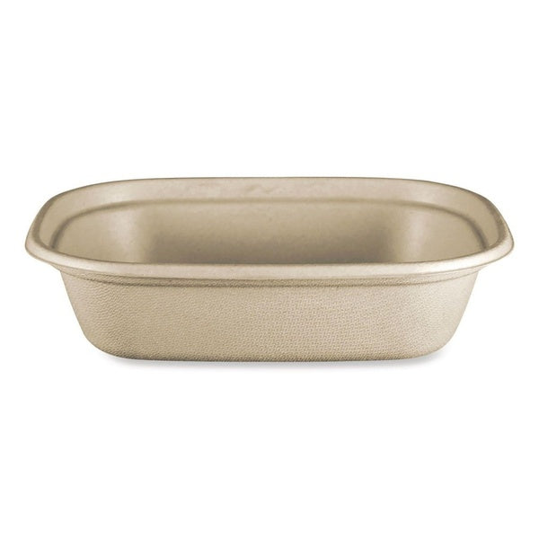 400-PACK OF Container Paper Eco-Friendly World Centric 32 oz Paper Fiber Containers - 400 Count - Natural and Compostable