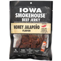 12-PACK OF Beef Jerky Lola's Honey Jalapeño 2.5 oz, Iowa Smokehouse